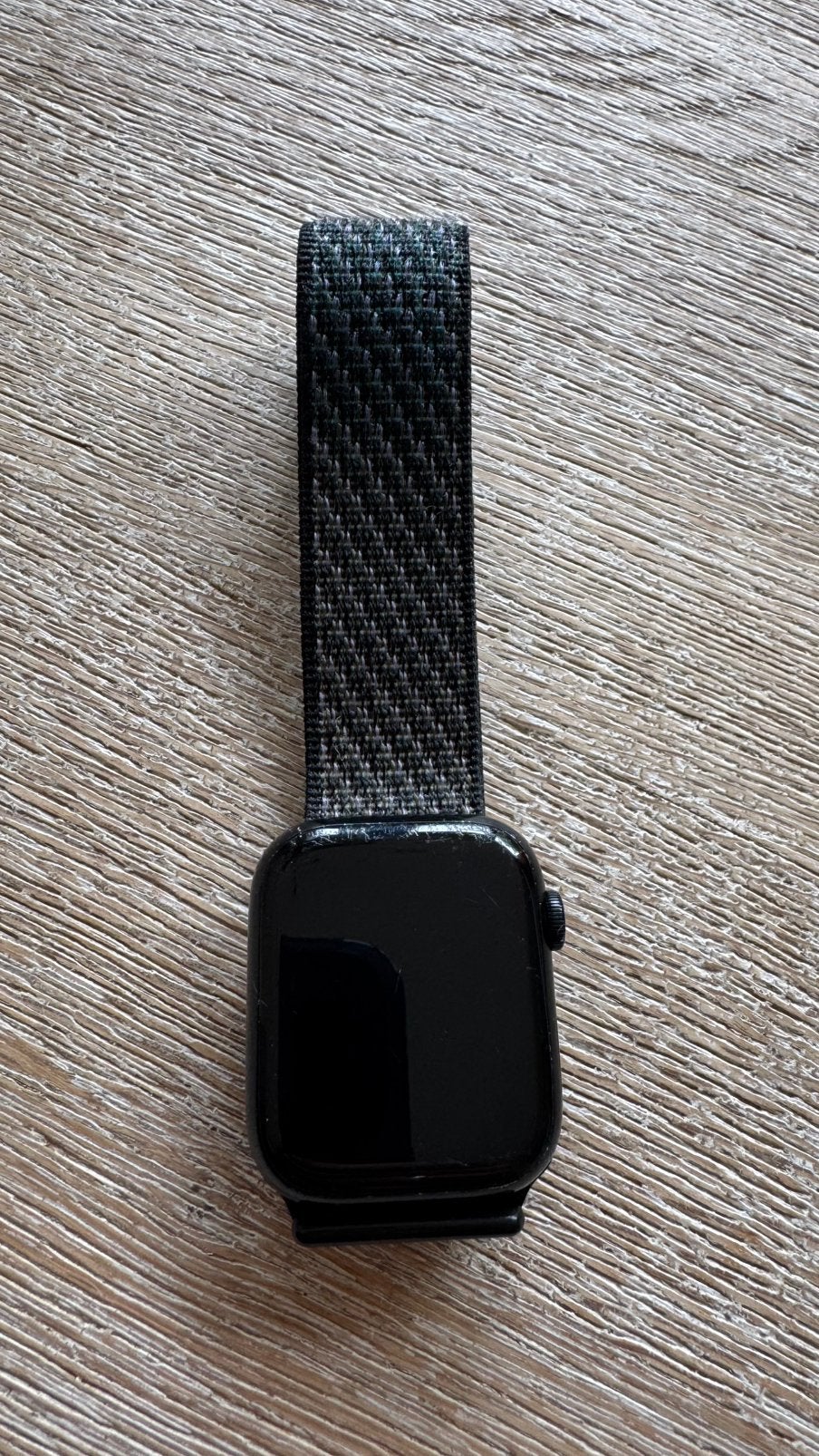 Apple watch series 8, 45mm, zwart, Ophalen of Verzenden, Gebruikt, Zwart, IOS