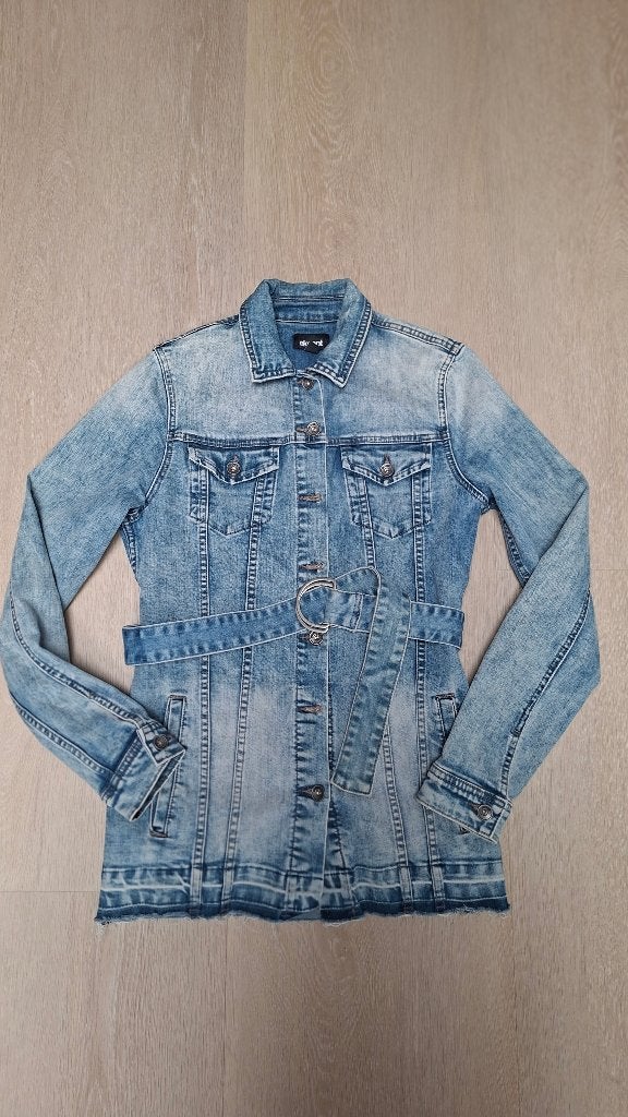 Dames herfst/lente spijkerjas en groene jas, Maat 38/40 (M), The Sting, Blauw, Ophalen of Verzenden