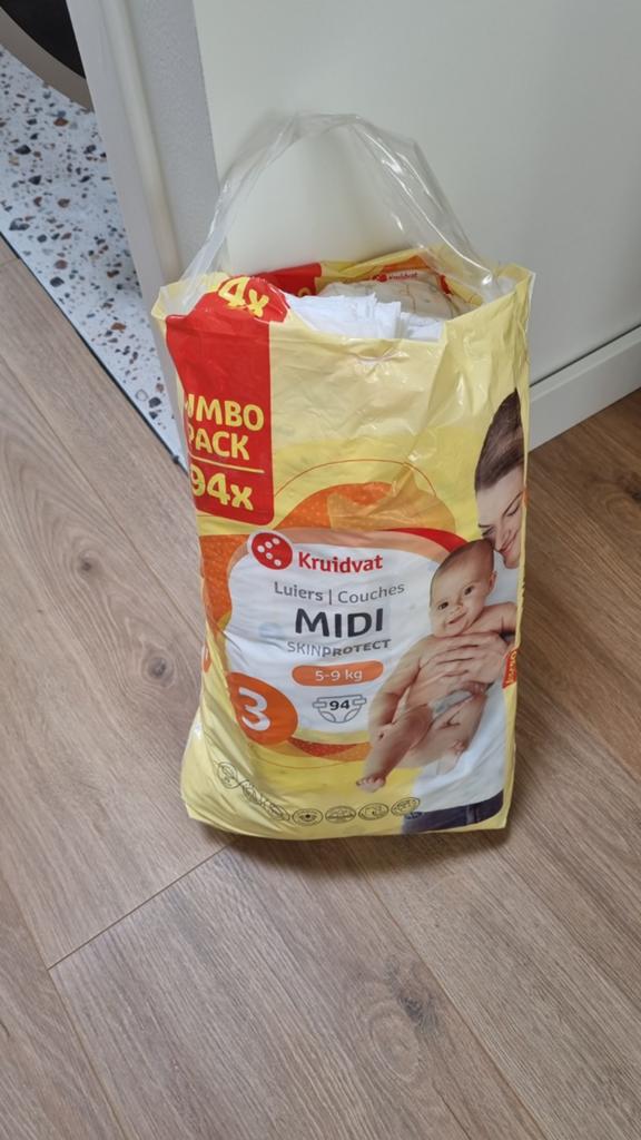 Gratis luiers - kruidvat maat 3, Ophalen
