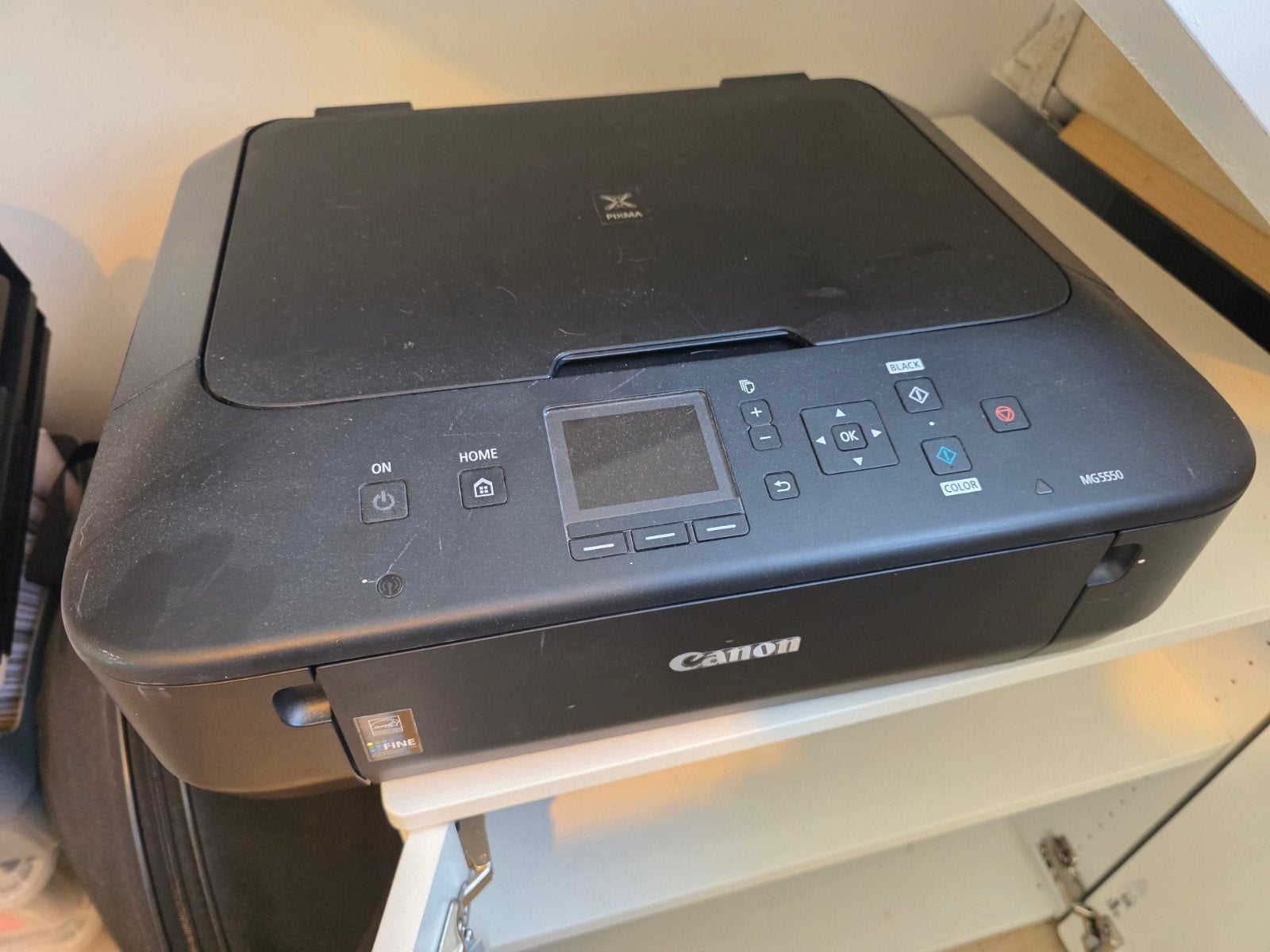 Canon Pixma MG5550 gratis zonder kabels, Computers en Software, Ophalen, Gebruikt, Canon, Inkjetprinter