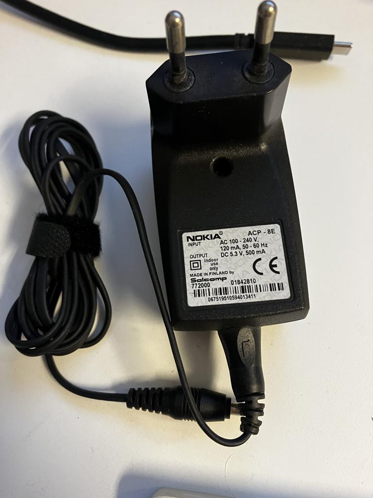 Nokia ACP-8E Oplader - Origineel, Ophalen of Verzenden, Zo goed als nieuw, Nokia
