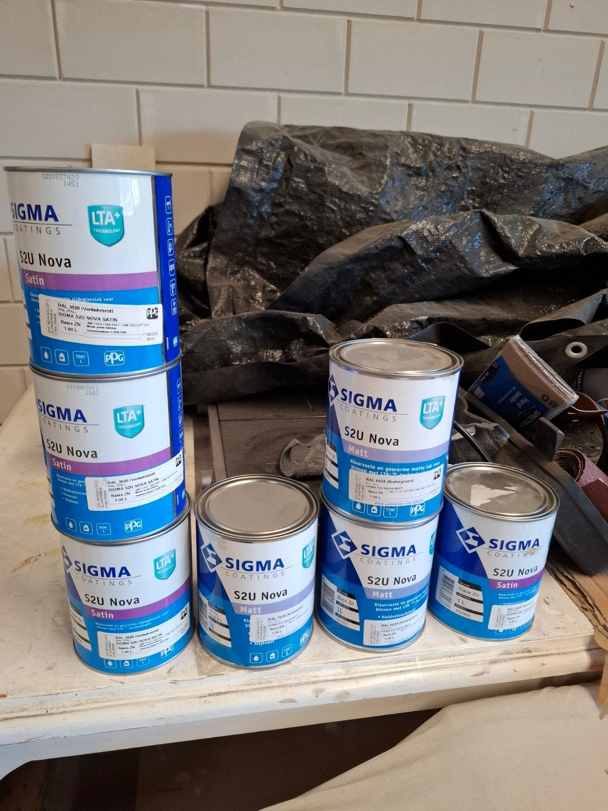 Sigma S2U Nova Verf - Diverse kleuren en afwerkingen, Ophalen of Verzenden