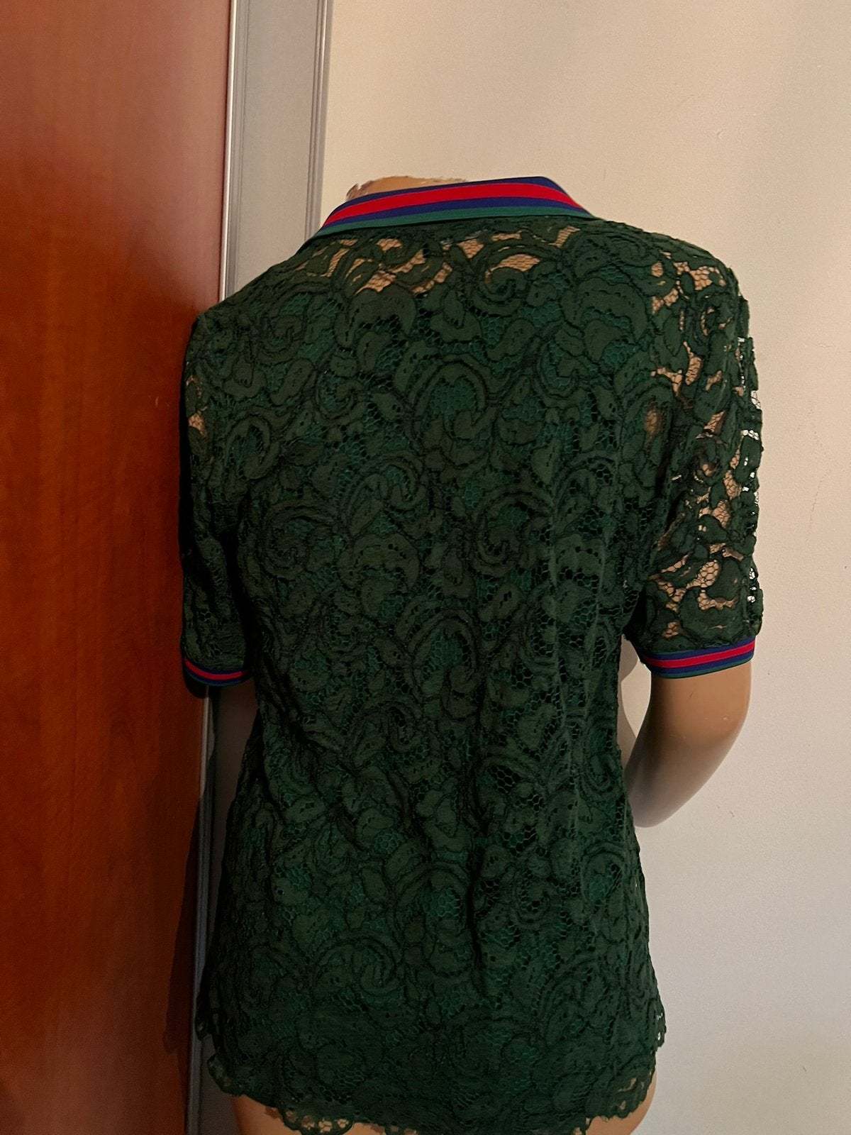 MARC AUREL blouse van kant & ondertop M origineel ZGAN, Maat 38/40 (M), G, G, Ophalen of Verzenden