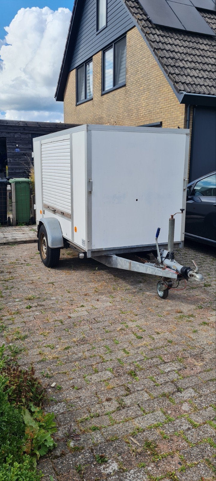 hapert dichte aanhanger met kenteken., Ophalen, Gebruikt