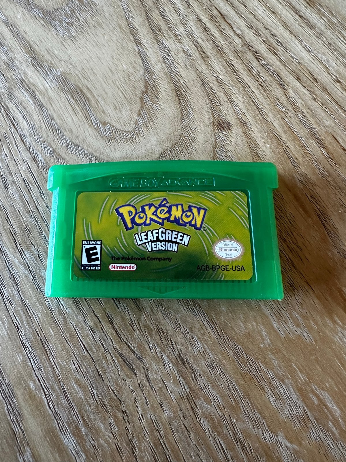 Pokémon LeafGreen Version (REPRO) Game Boy Advance, Spelcomputers en Games, Gebruikt, Verzenden, 1 speler, Role Playing Game (Rpg)