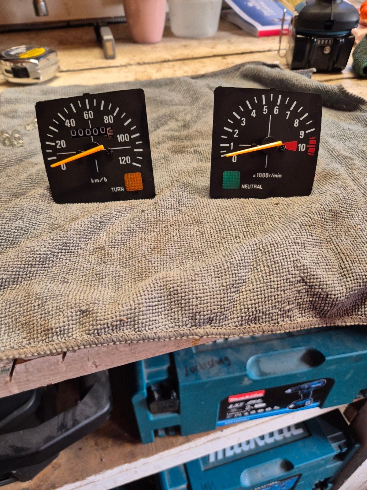 nieuwe teller platen voor de honda mb, Ophalen of Verzenden, Nieuw, MB