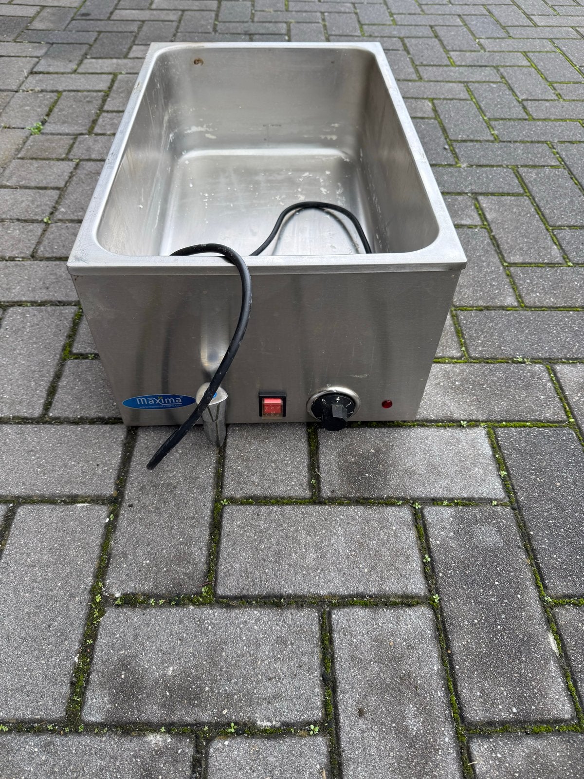 Maxima Bain Marie - Professionele Warmhoudbak, Ophalen of Verzenden, Gebruikt