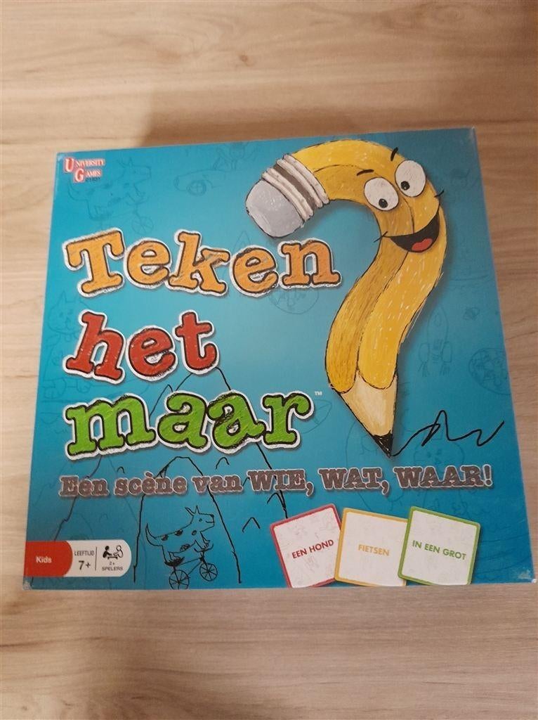 Teken het maar - s1690, Verzenden, Zo goed als nieuw