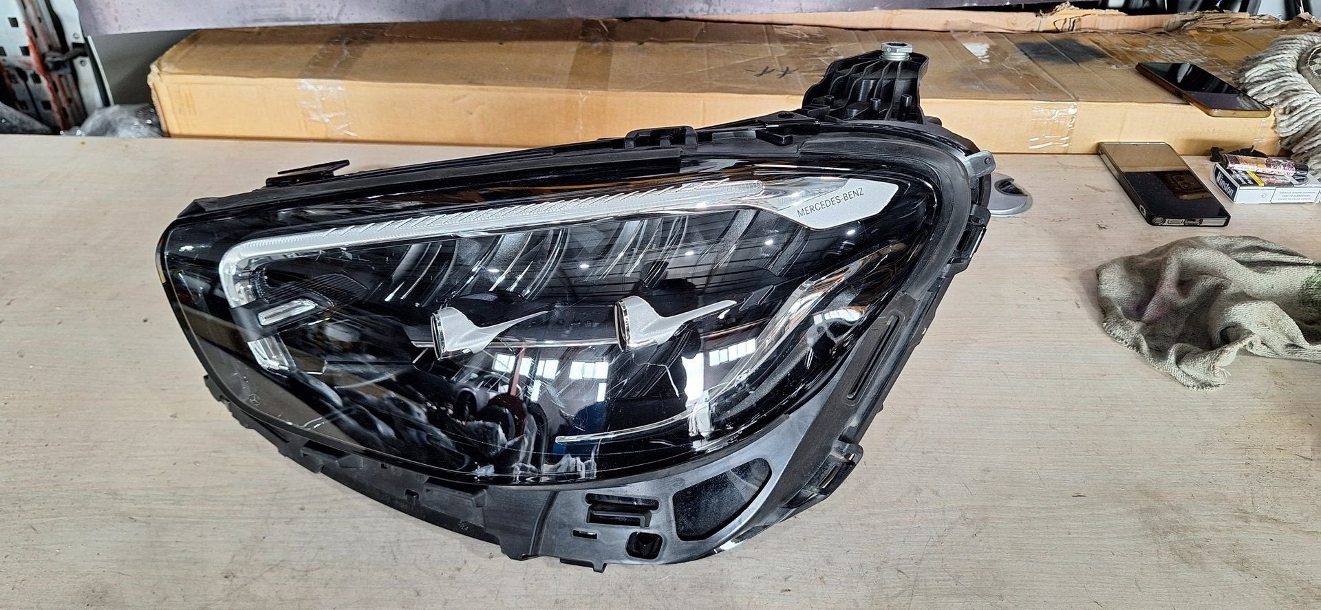 Mercedes-Benz E W213 koplamp, Gebruikt, -, -, Ophalen of Verzenden