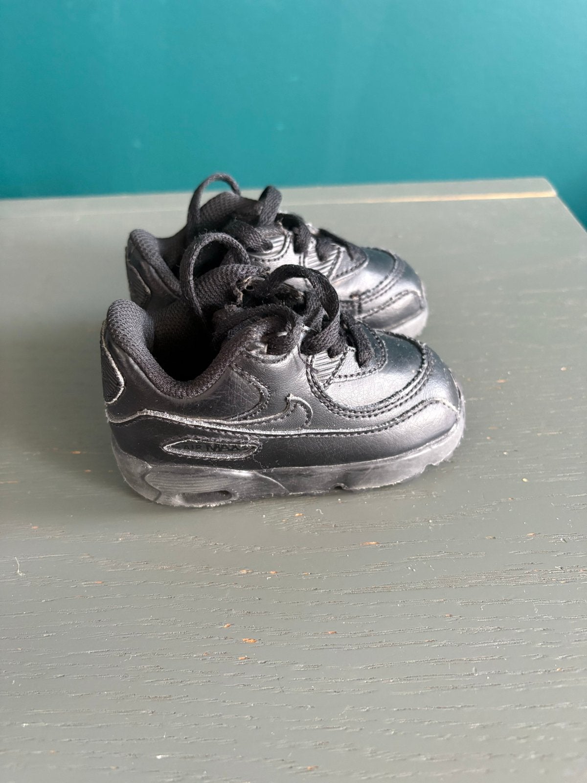 Nike kids zwart maat 19,5 - De eerste Nikes voor je kleintje, Ophalen of Verzenden, Gebruikt, Jongen of Meisje, Sportschoenen