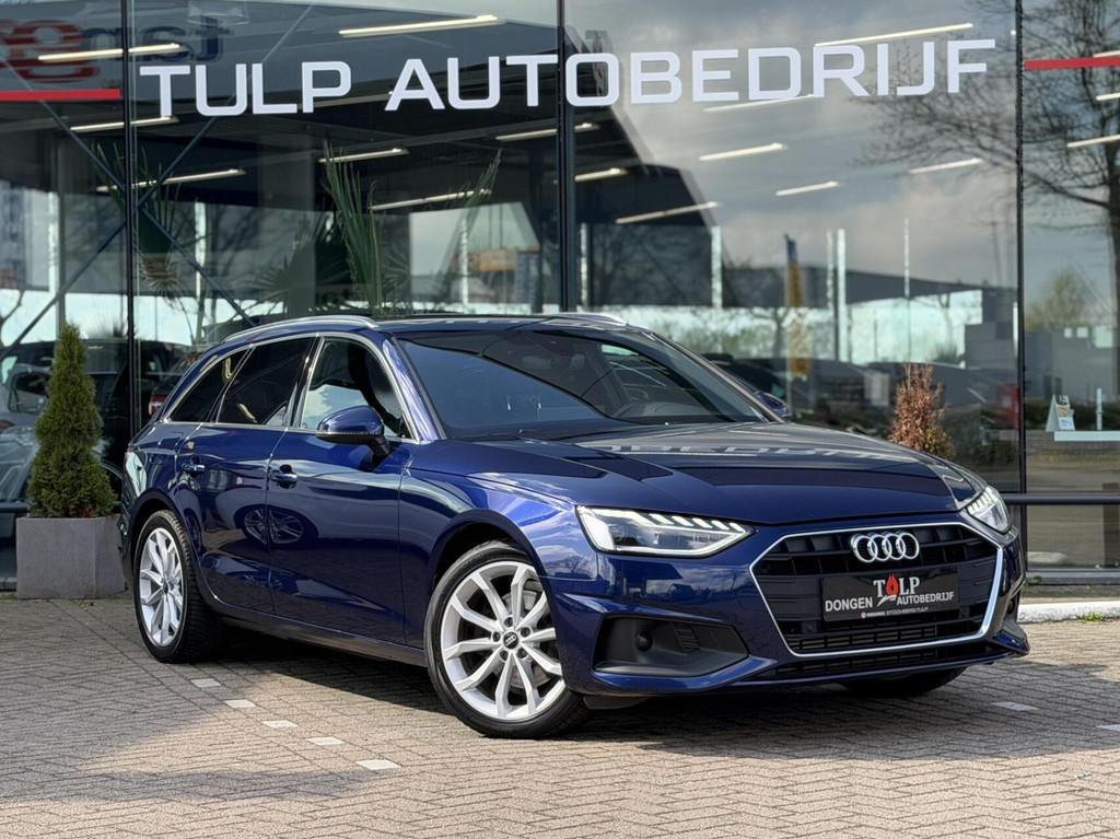 Audi A4 Avant 35 TFSI Advanced Edition Automaat 1eEig Dealer, Gebruikt, Zwart, 4 cilinders, Blauw