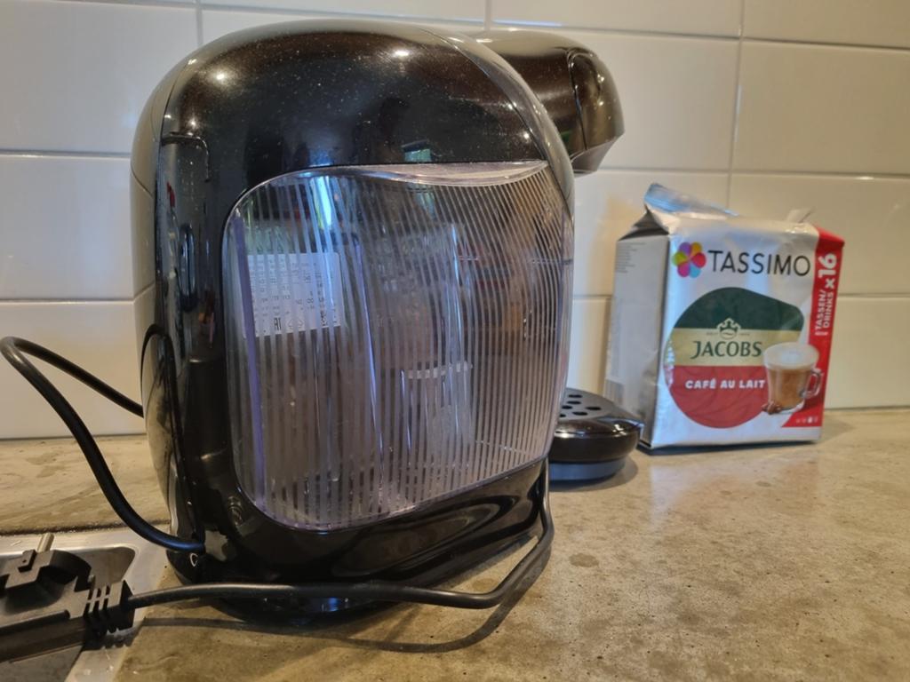Bosch Tassimo Vivy 2 Koffiezetapparaat Zwart, Koffiepads en cups, Koffiemachine, Ophalen of Verzenden, Zo goed als nieuw