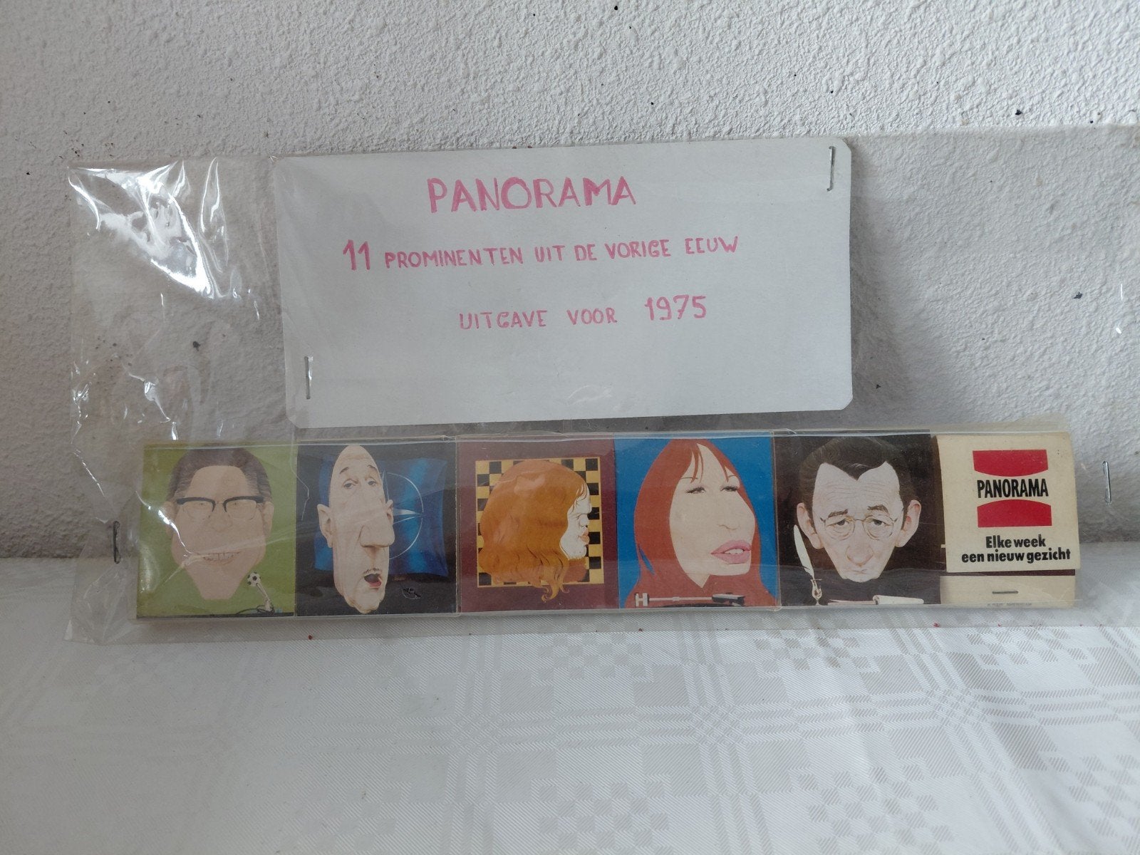 Panorama: 11 Prominenten uit de vorige eeuw (voor 1975), Ophalen of Verzenden, Gebruikt