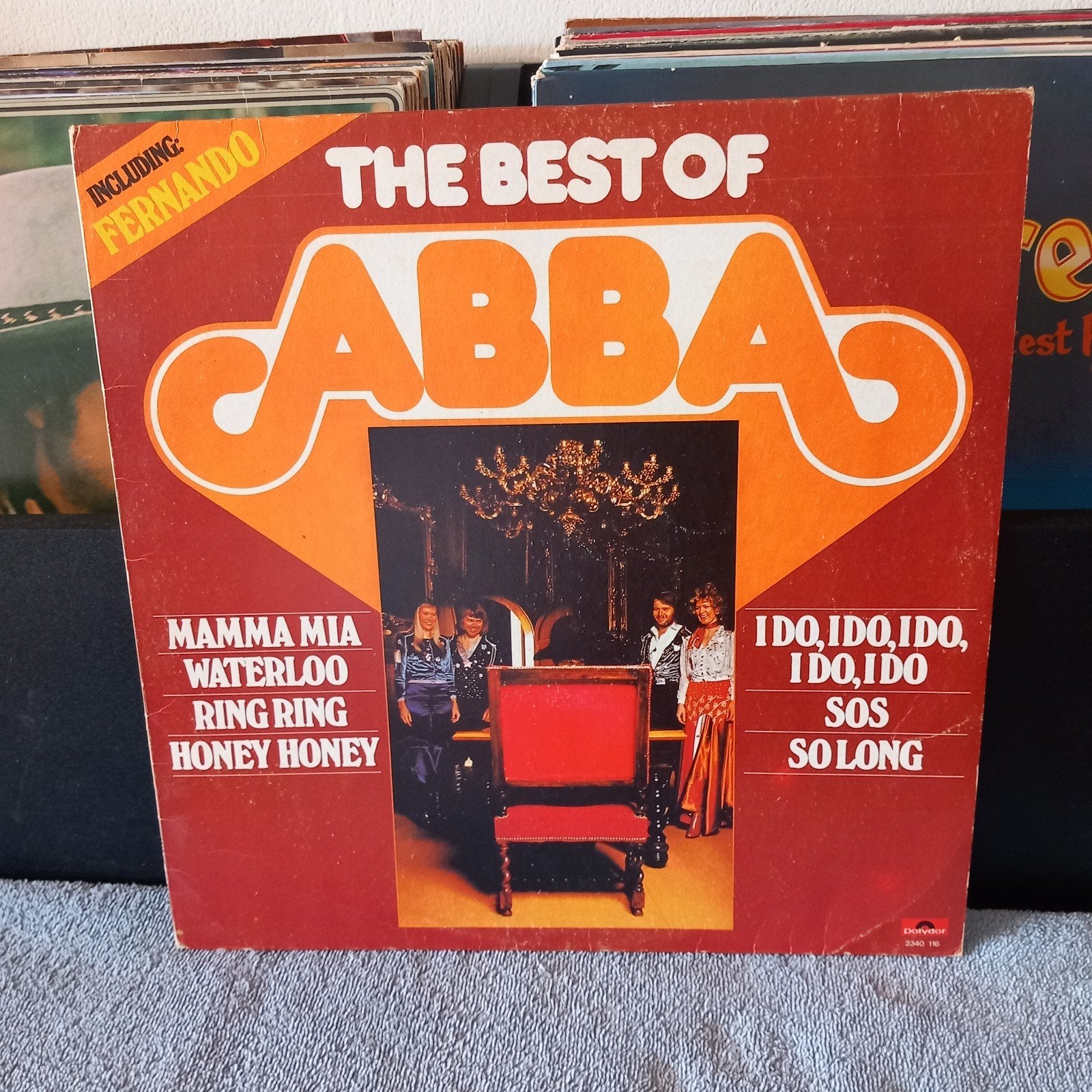 lp abba rhe best of, Ophalen of Verzenden, Gebruikt, 12 inch