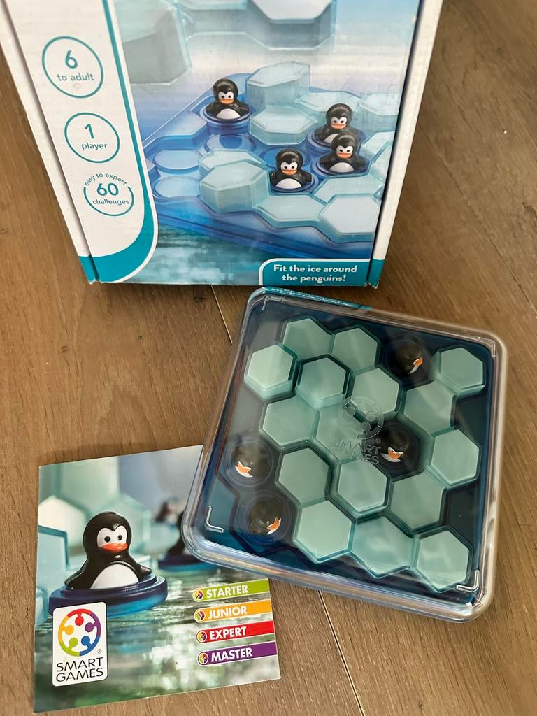 SmartGames Penguins Pool Party - Logica Puzzelspel, Ophalen of Verzenden, Zo goed als nieuw