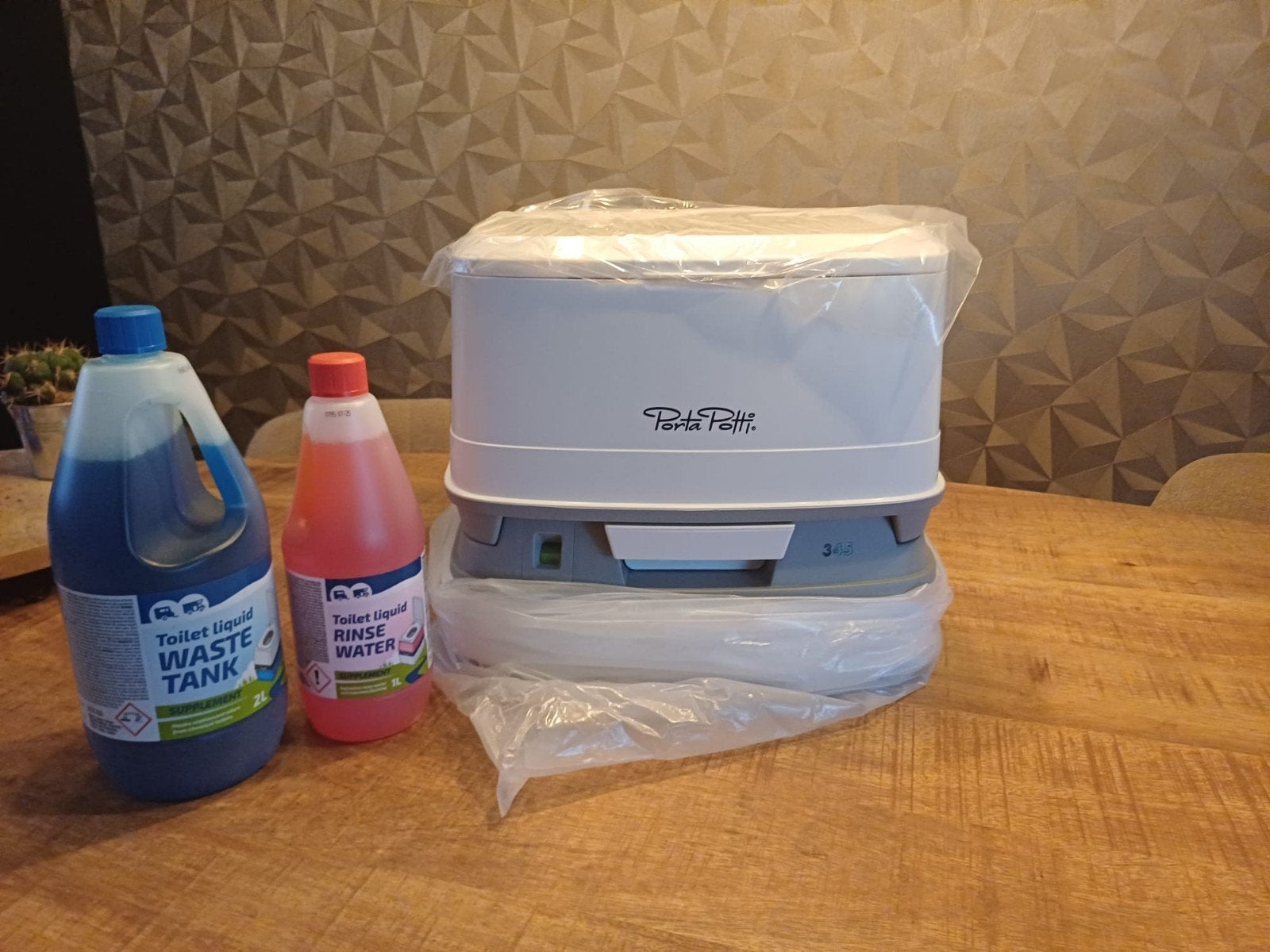 Nieuwe Camping wc Porta Potti, Ophalen, Zo goed als nieuw