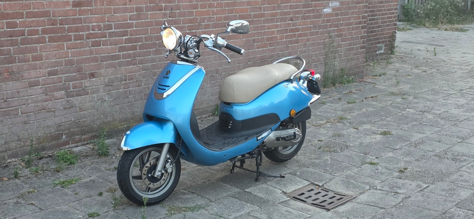 SYM Allo | Slechts 4.296 km | nieuwe banden | 2 sleutels, Fietsen en Brommers, Ophalen, Gebruikt, SYM, Benzine