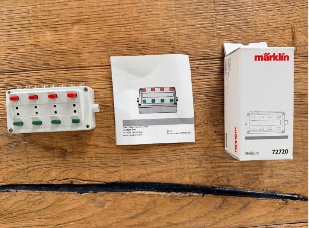 Marklin 72720 schakelpaneel voor wissels e.d, Ophalen, Wisselstroom, Nieuw, Rails