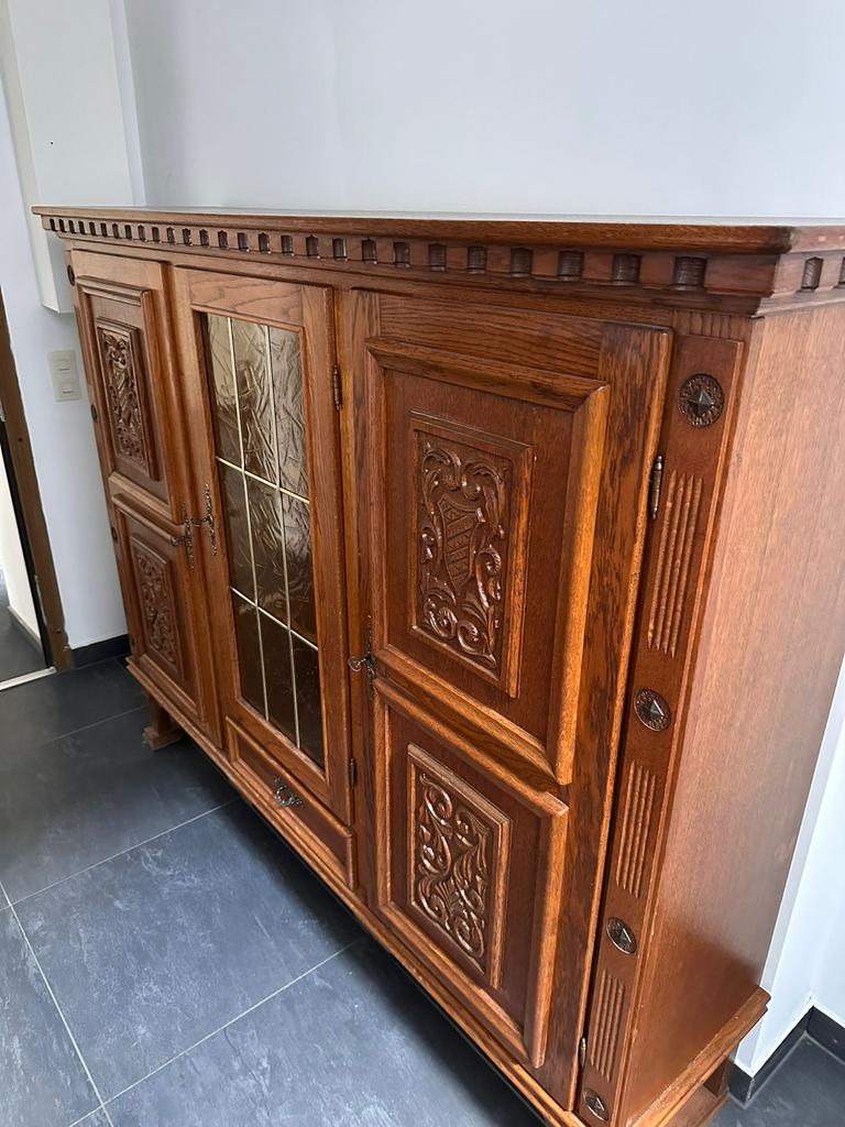 Commode Vitrine Vintage, Ophalen of Verzenden, Zo goed als nieuw, 25 tot 50 cm, 50 tot 100 cm