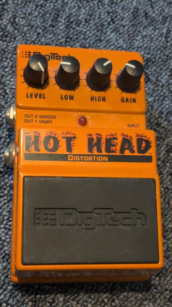 DigiTech Hot Head Distortion Pedaal, Muziek en Instrumenten, Ophalen of Verzenden, Gebruikt, Distortion, Overdrive of Fuzz