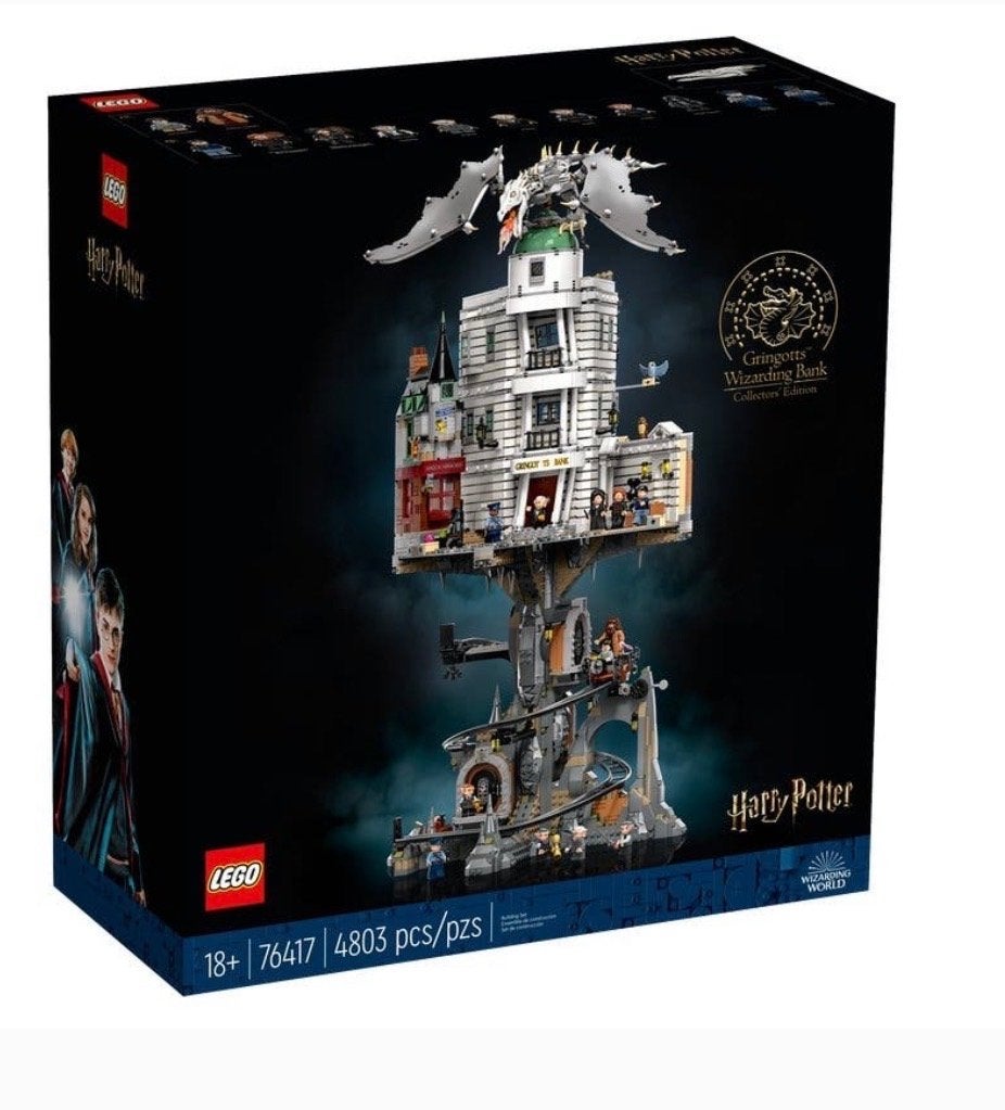 Lego 76417 Gringotts Wizarding Bank - Nieuw in doos, Lego, Ophalen of Verzenden, Inclusief doos, Complete set