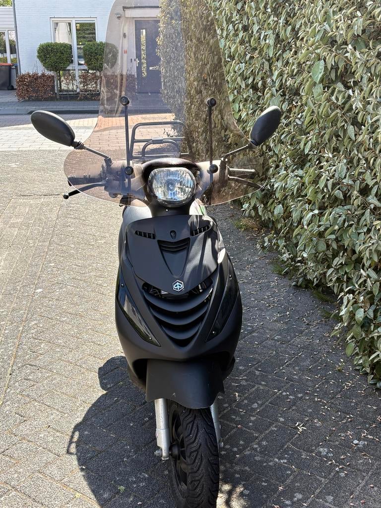 Piaggio Zip Scooter - Mat Zwart, Ophalen of Verzenden, Gebruikt, Benzine, Piaggio