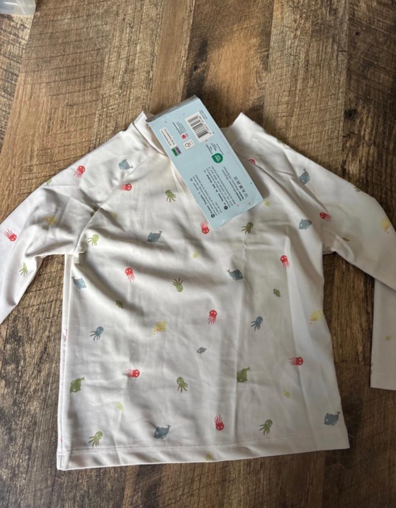 Uv shirt maat 86-92 vissen kwallen nieuw met kaartje, Kinderen en Baby's, Babykleding | Maat 86, Ophalen of Verzenden, Zo goed als nieuw
