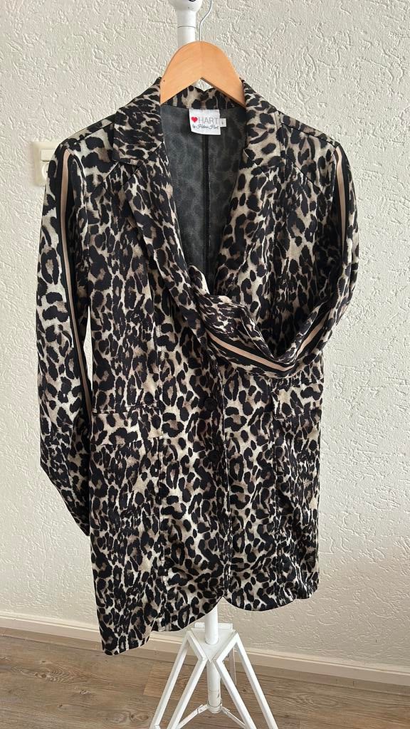 Lange Blazer Helena Hart maat L panterprint, Ophalen of Verzenden, Zo goed als nieuw, Bruin