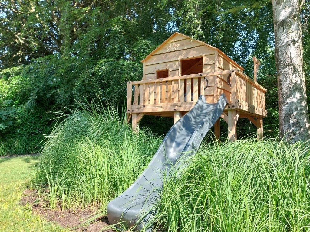 BOOMHUT XL speeltoren speelhuis klimtoren speeltoestel