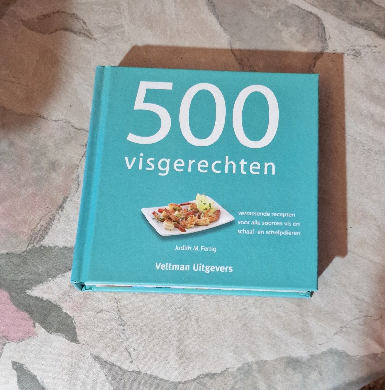 500 Visgerechten: Kookboek in goede staat, Gelezen, Judith M. Fertig, Voorgerechten en Soepen, Ophalen of Verzenden