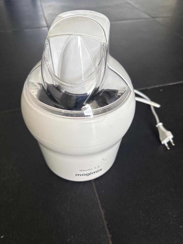 Magimix Glacier 1.5 IJsmaker - Heerlijk ijs, gemakkelijk thu, Ophalen of Verzenden, Gebruikt