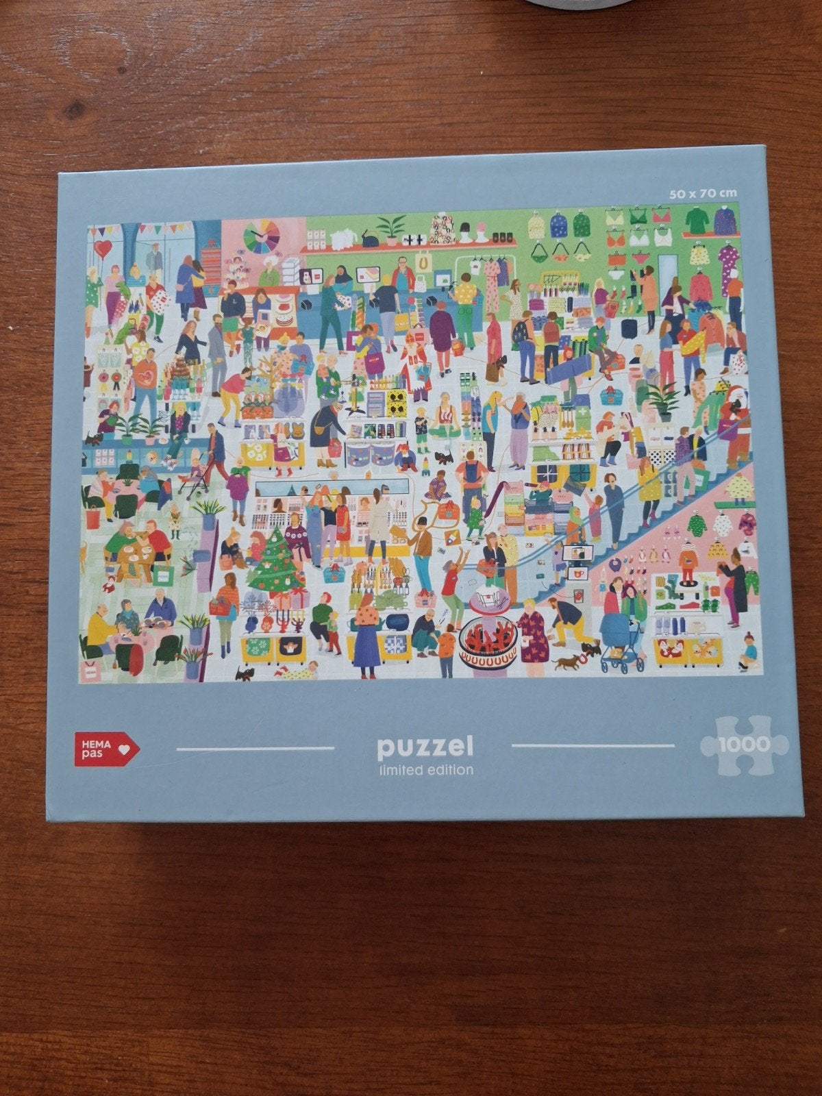 NIEUW -  2 stuks Hema puzzels ,1000stuks, Ophalen of Verzenden, Minder dan 500 stukjes, Nieuw