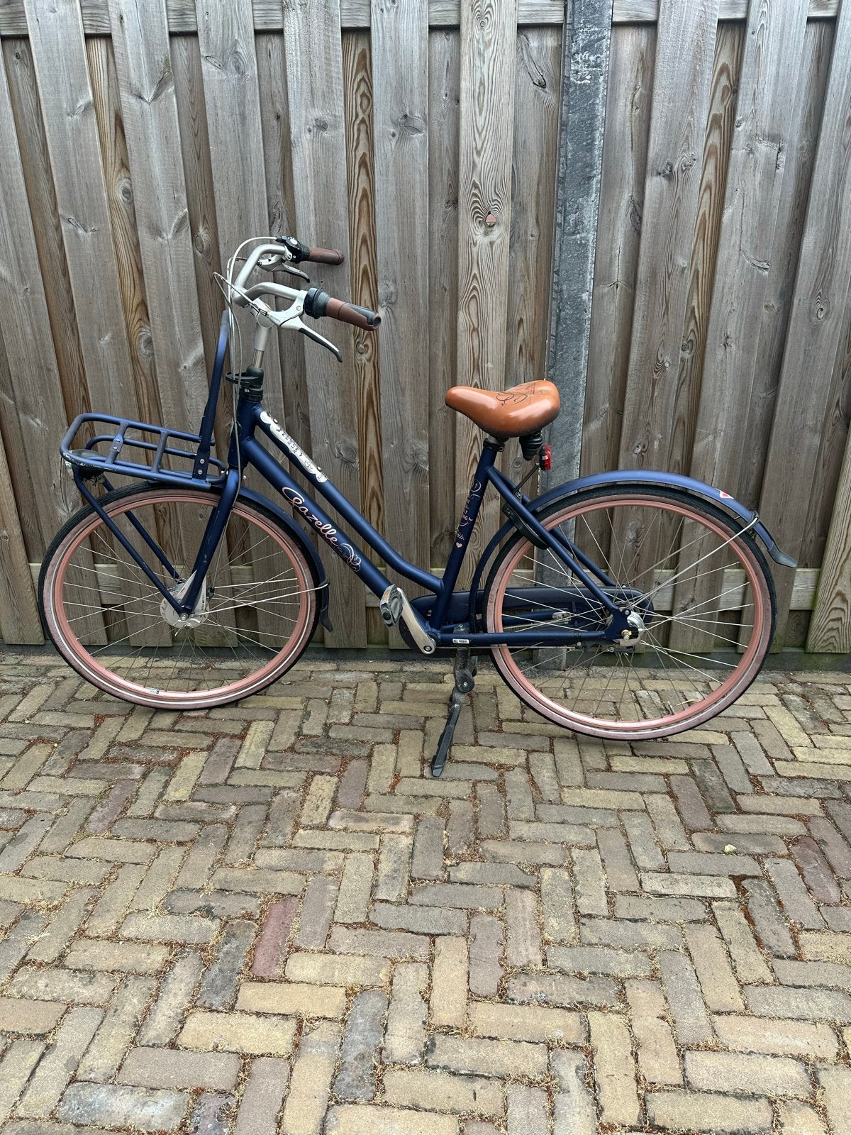 Gazelle Miss Grace damesfiets - opknap fiets, Ophalen, Gebruikt, Velgrem, Versnellingen