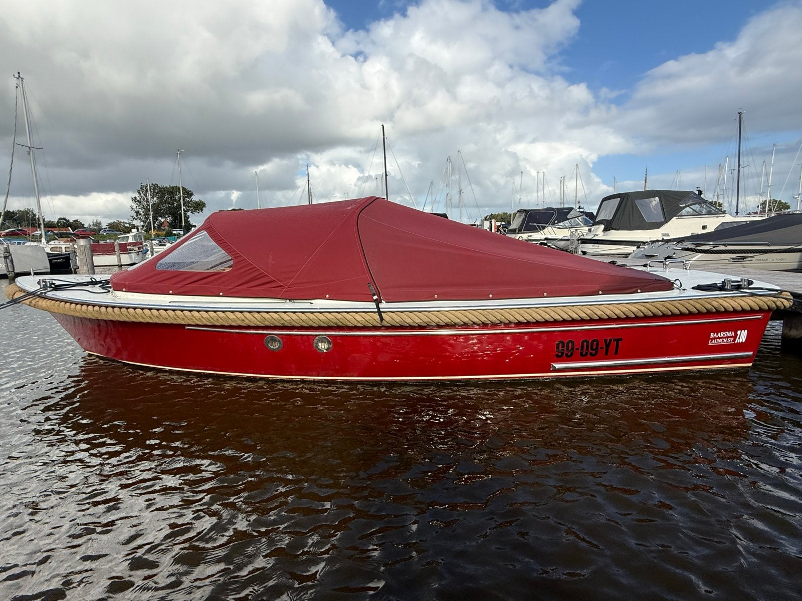 Baarsma Launch Sloep - Snelvarend met 144pk Diesel Inboard
