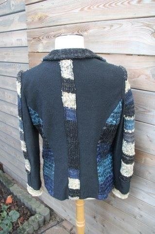 Vest zwart/ blauw LULU-H mt L Winter OPRUIMING Vaste prijs, Blauw, Maat 42/44 (L), Ophalen of Verzenden, Gedragen