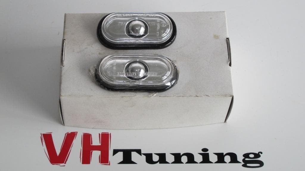 Zijkant knipperlichten RENAULT CLIO 1&2 1990-2005 CHROOM, Auto diversen, Tuning en Styling, Ophalen of Verzenden