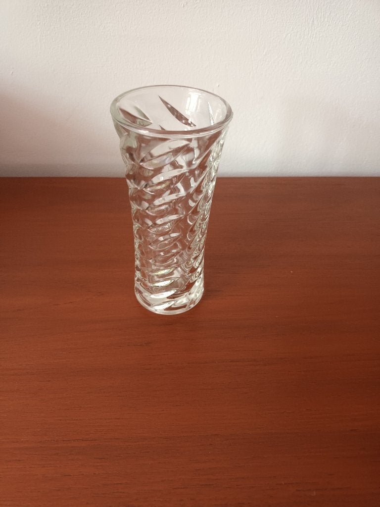 Vaasje/ Glas/ Italy/ Vintage, Ophalen of Verzenden