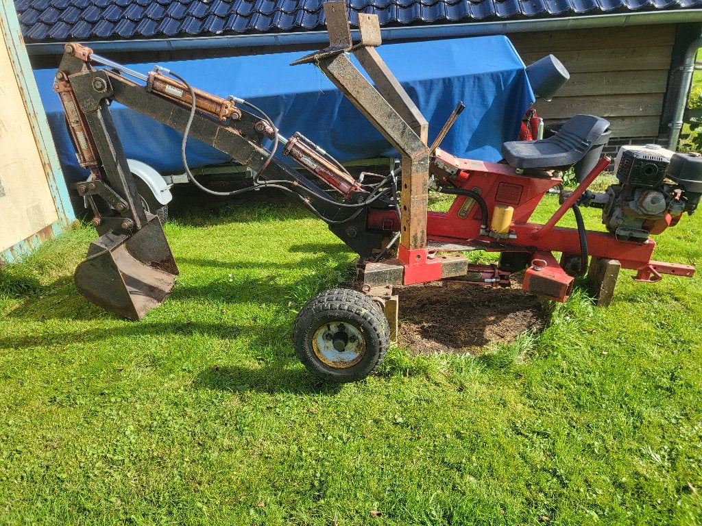 honda 11 pk spin graver minigraver graver minikraan (jansen), Ophalen, Gebruikt