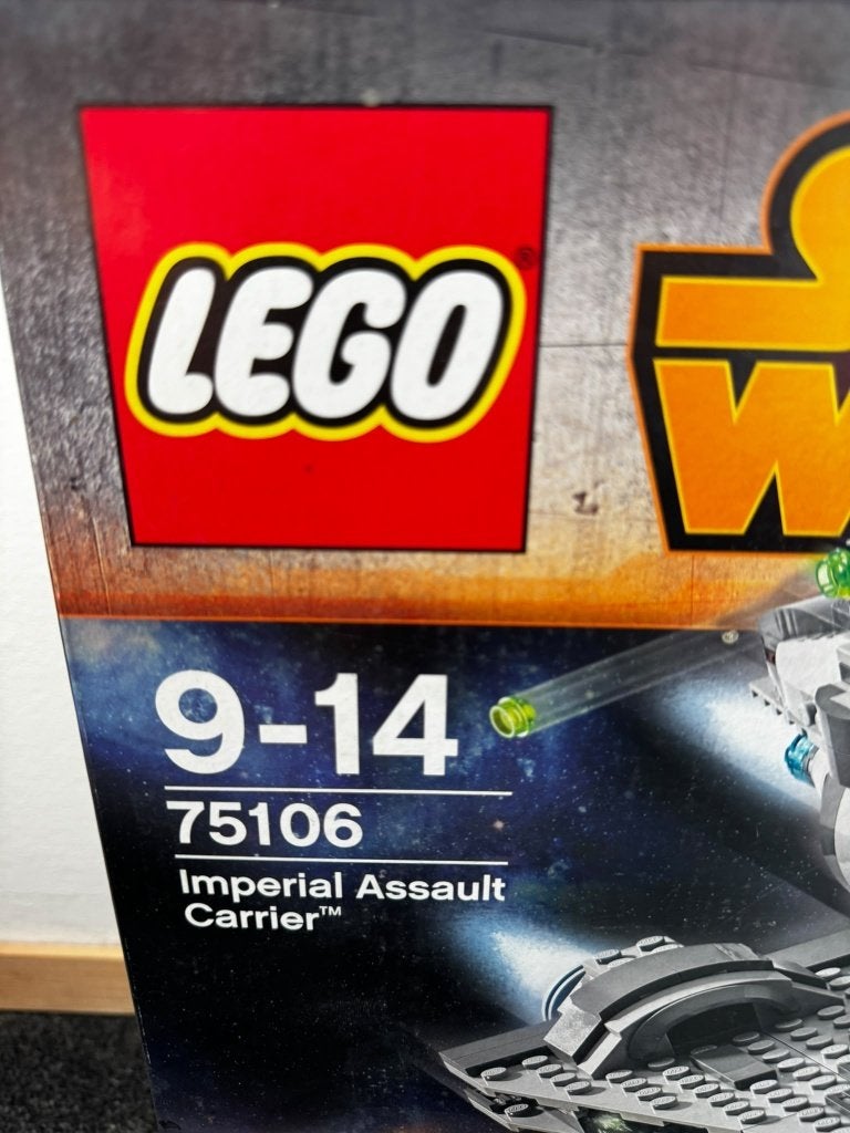 LEGO Star Wars 75106 Imperial Assault Carrier compleet doos, Star Wars, Lego, Ophalen of Verzenden, Zo goed als nieuw