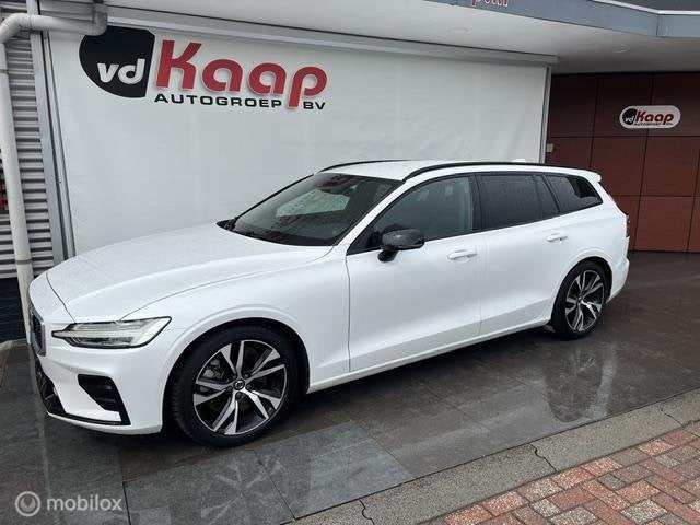 Volvo V60 2.0 T5 R-Design, 15 km/l, 4 cilinders, Wit, 93 €/maand