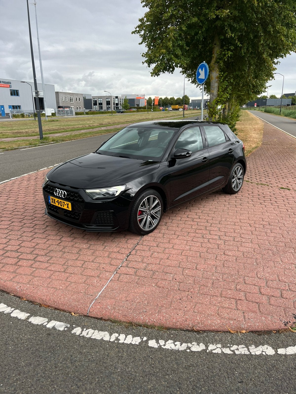 Audi A1 30 Tfsi 116pk 2019 Zwart, Auto's, Voorwielaandrijving, Dealer onderhouden, Stof, A1
