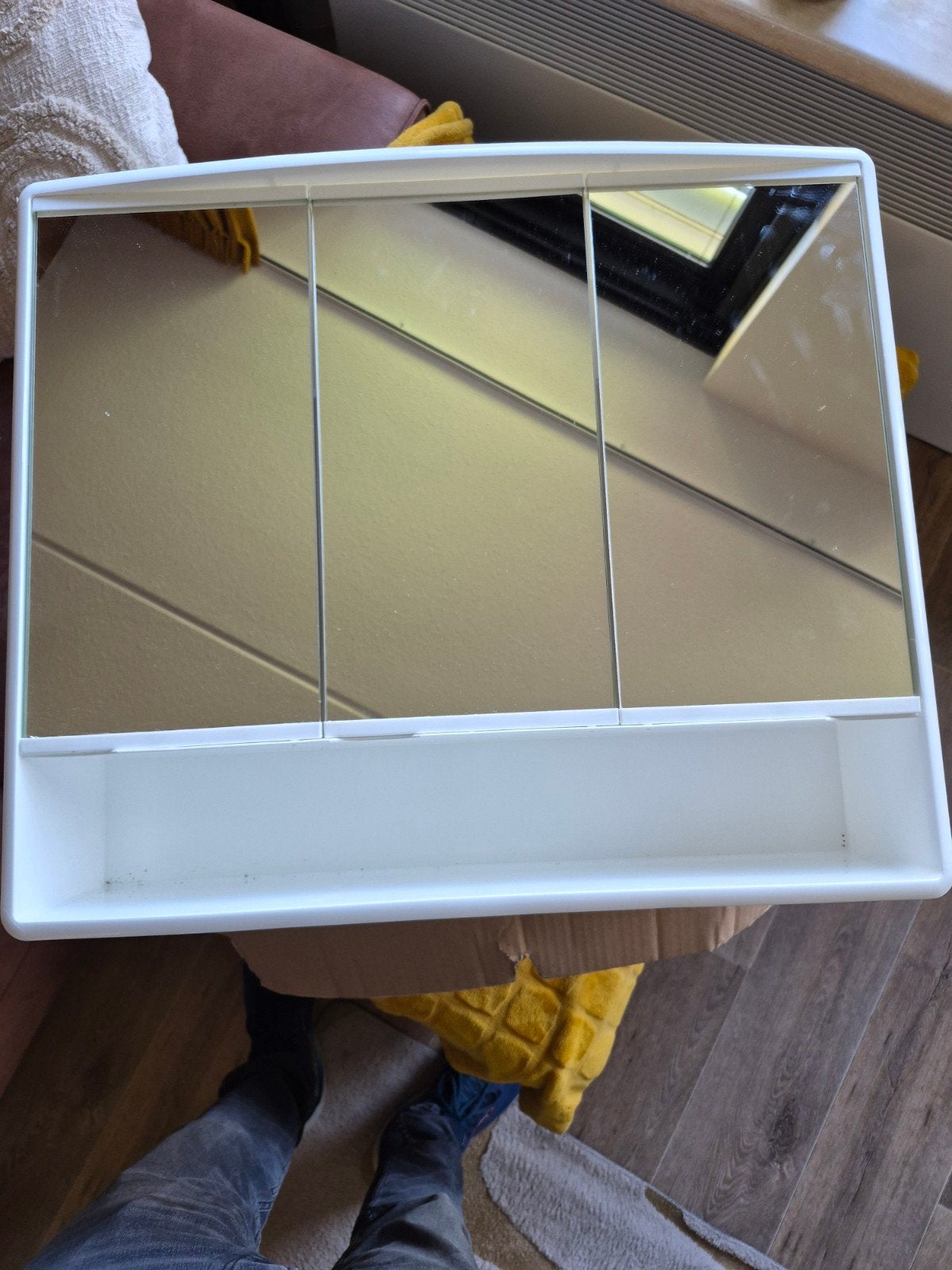3 vaks medicijn kast, Minder dan 50 cm, Ophalen of Verzenden, Zo goed als nieuw, Minder dan 100 cm