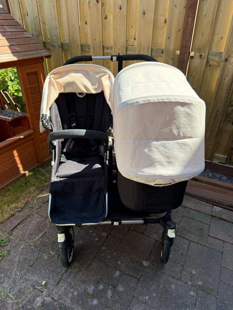 Bugaboo donkey duo kinderwagen + veel accessoires, Ophalen, Zo goed als nieuw, Bugaboo