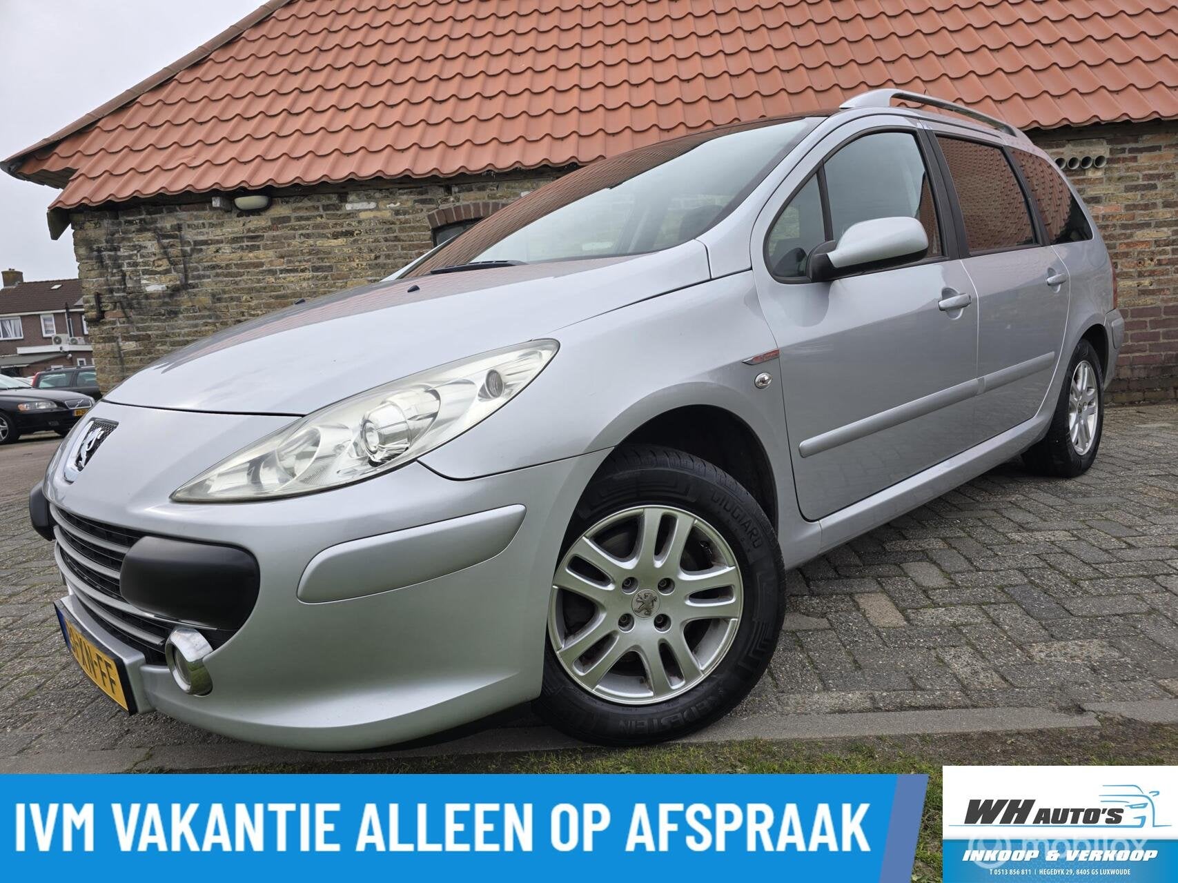 Peugeot 307 SW 1.6-16V Pack, Auto's, Peugeot, Gebruikt, 715 kg, 7 stoelen, Origineel Nederlands