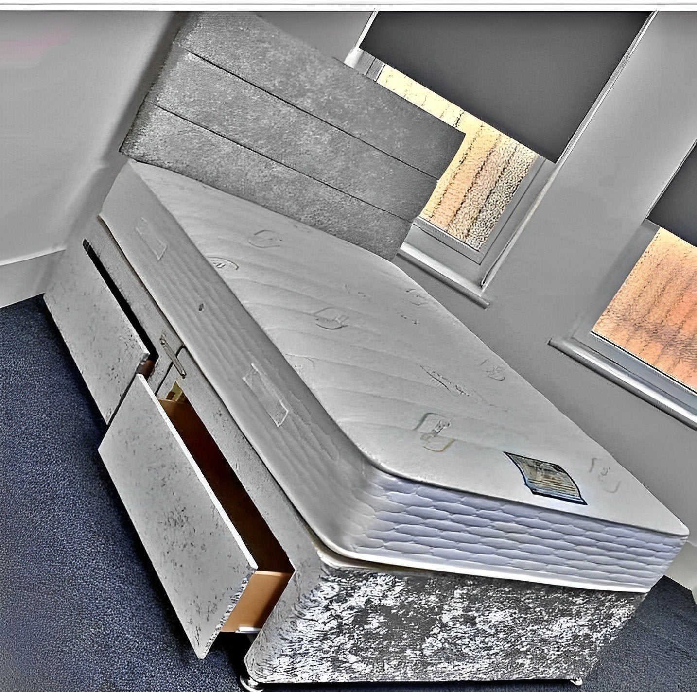Tweepersoonsbed met matras 90x200 140x200 160x200 180x200, Ophalen of Verzenden, Nieuw, Tweepersoons