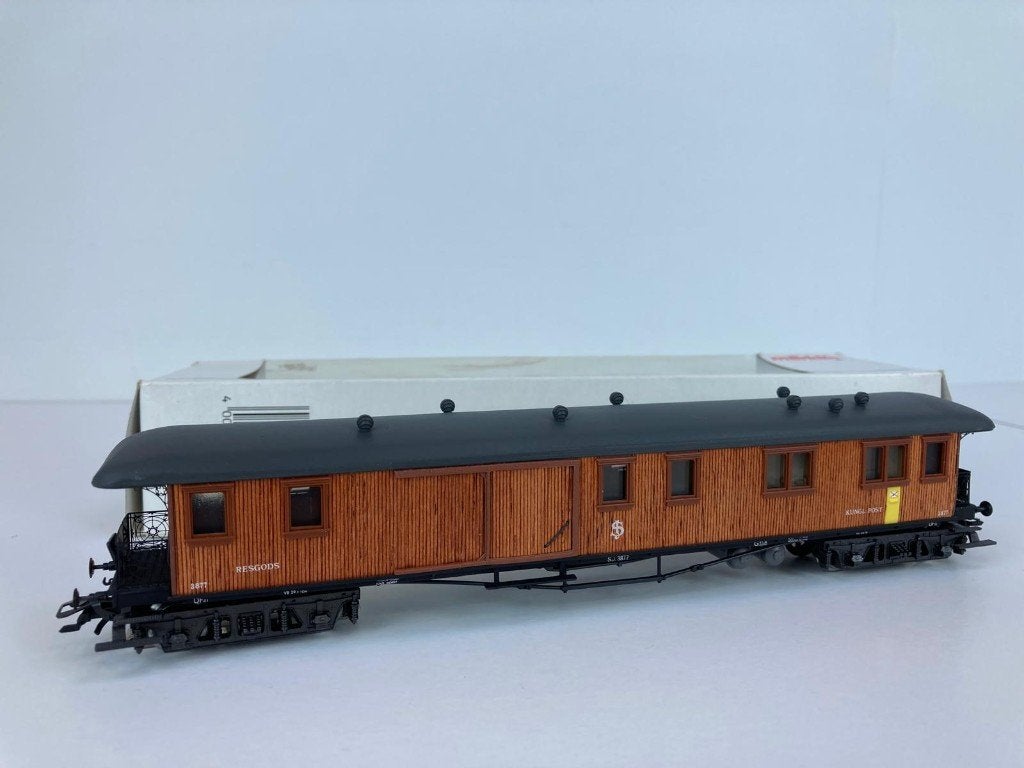 Märklin 4271 - Postwagon "Kungl" - Sneltrein - SJ, Wisselstroom, --, -, Wagon