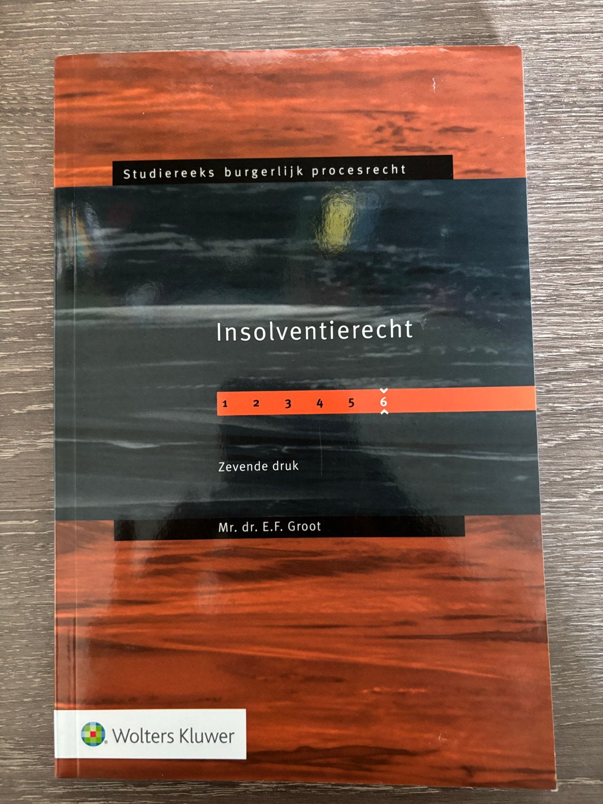Insolventierecht - Mr. dr. E.F. Groot, Ophalen of Verzenden, Alpha, Nieuw, WO