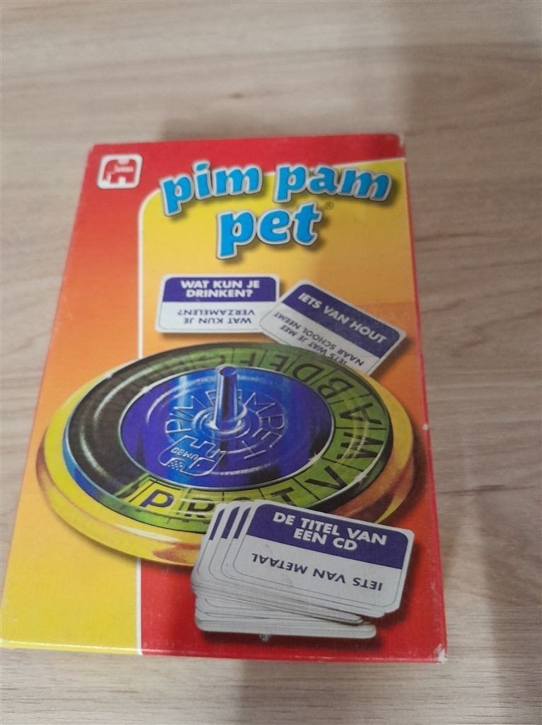 Pim pam pet - s3556, Hobby en Vrije tijd, Gezelschapsspellen | Bordspellen, Verzenden, Zo goed als nieuw
