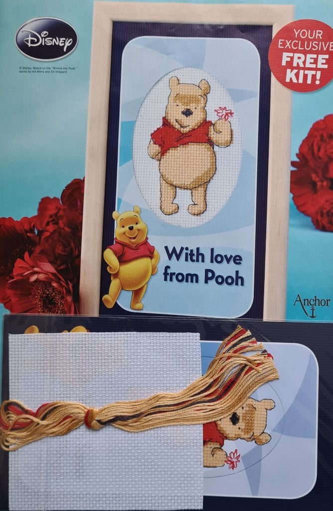 Winnie de Pooh borduurpakketje, Ophalen, Nieuw, Handborduren, Borduurpakket