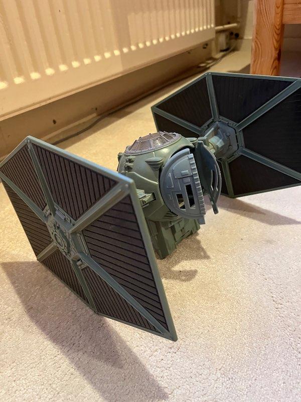 Starwars Milennium Falcon, Kenner POTF en TIE Fighter, Ophalen of Verzenden